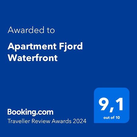 Apartment Fjord Waterfront Kotor Kültér fotó