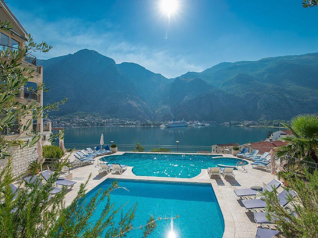 Apartment Fjord Waterfront Kotor Kültér fotó